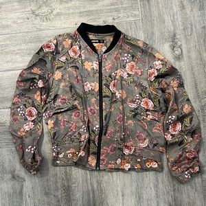 Blank NYC Floral Jacket